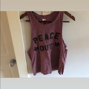 🖤purple sleeveless shirt🖤